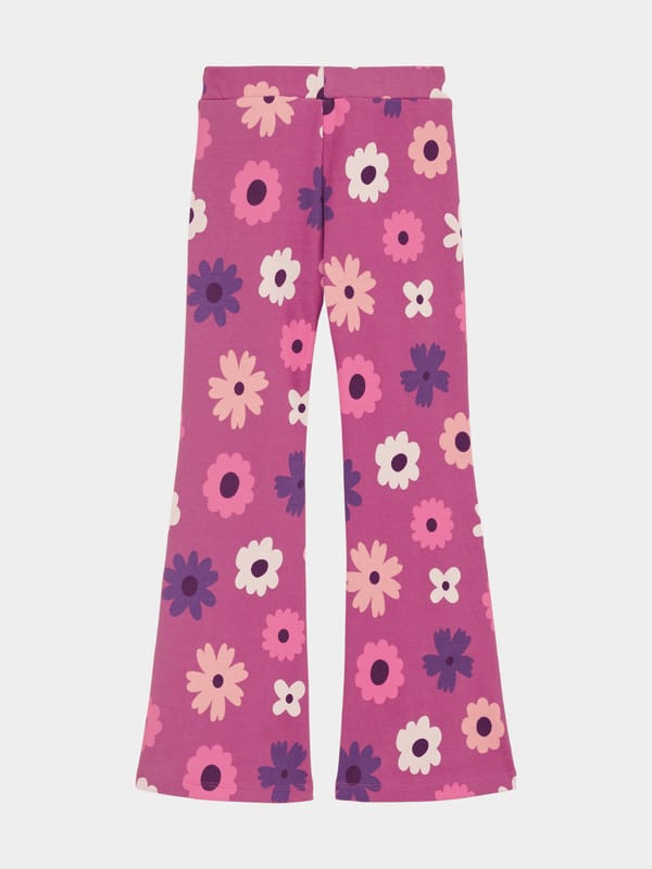 Little Retro Floral Bell Bottom Pants  1  year to 14 years